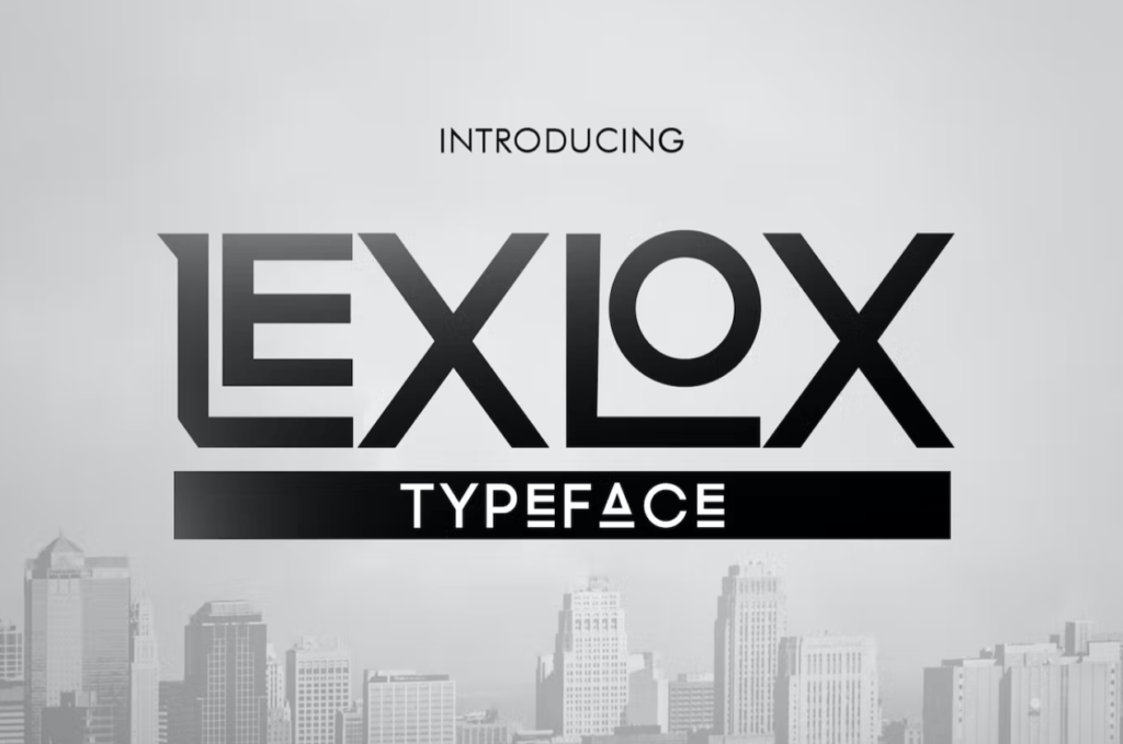 Шрифт Lexlox Font