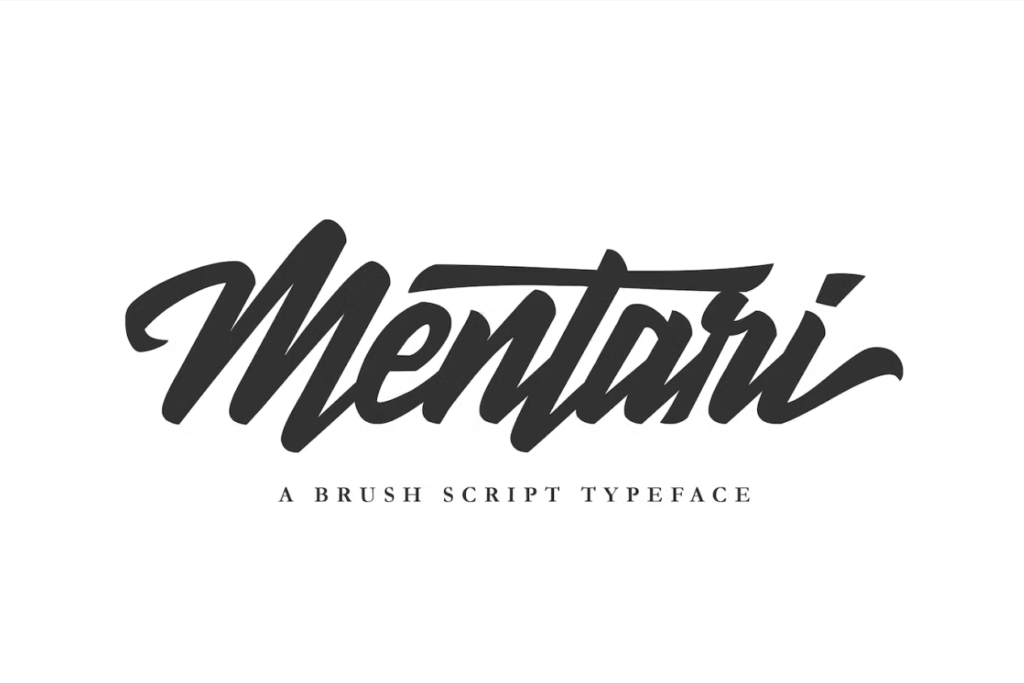 Шрифт Mentari