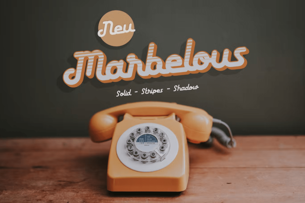 Шрифт Neu Marbelous