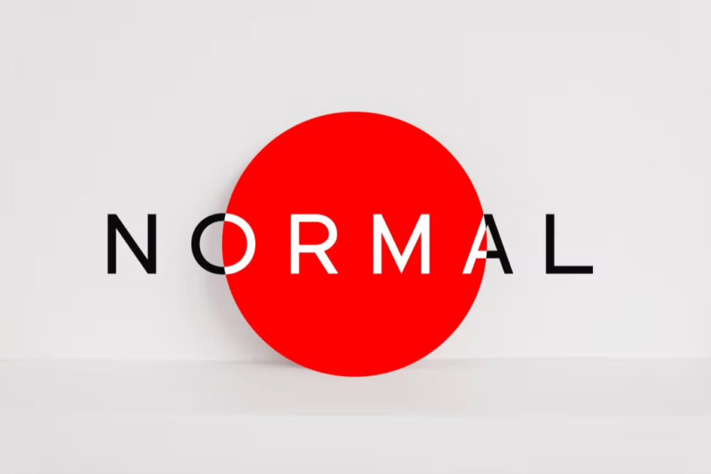 Шрифт NORMAL - Minimal Sans Serif Typeface + WebFonts