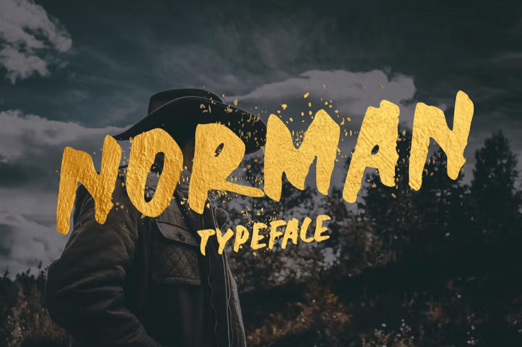 Шрифт Norman Font