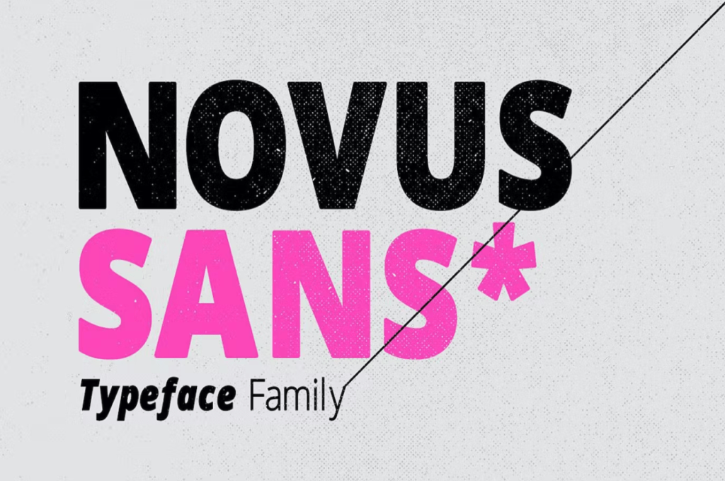 Шрифт Novus Sans Typeface Family