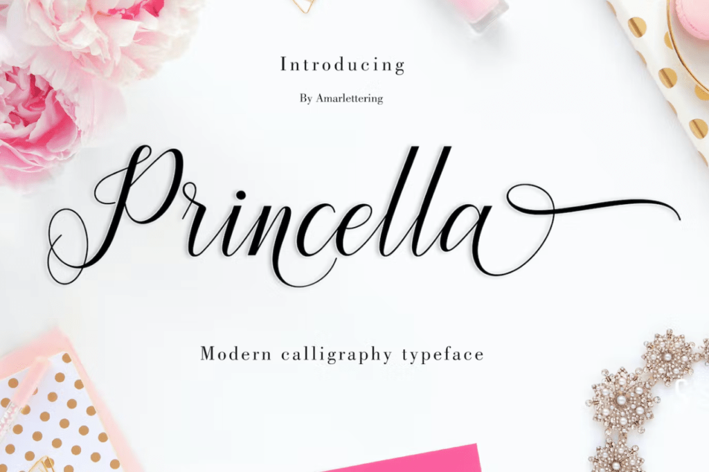 Шрифт Princella Script