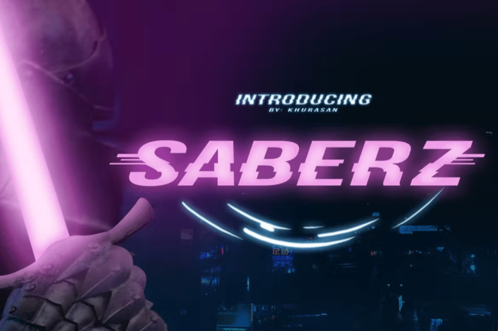 Шрифт Saberz Font