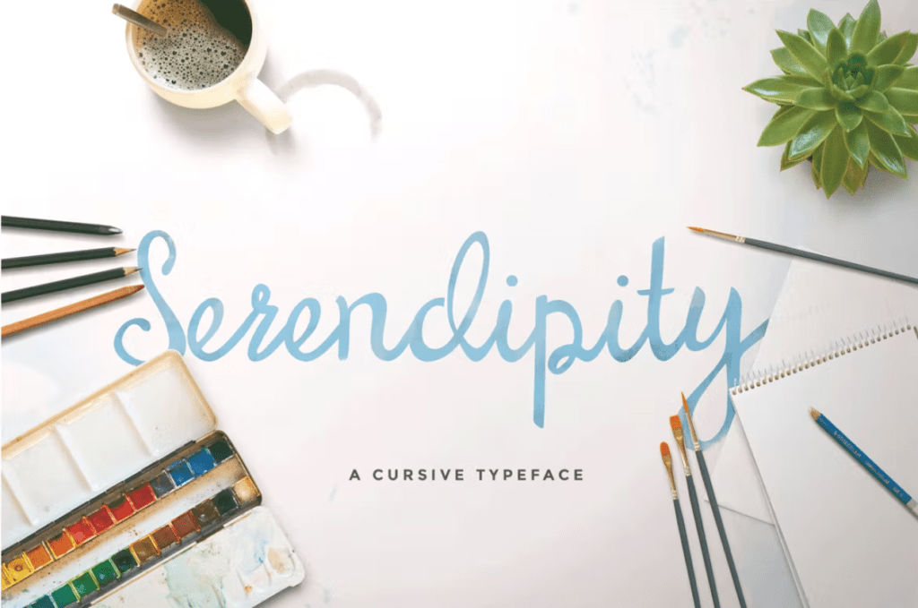 Шрифт Serendipity Script