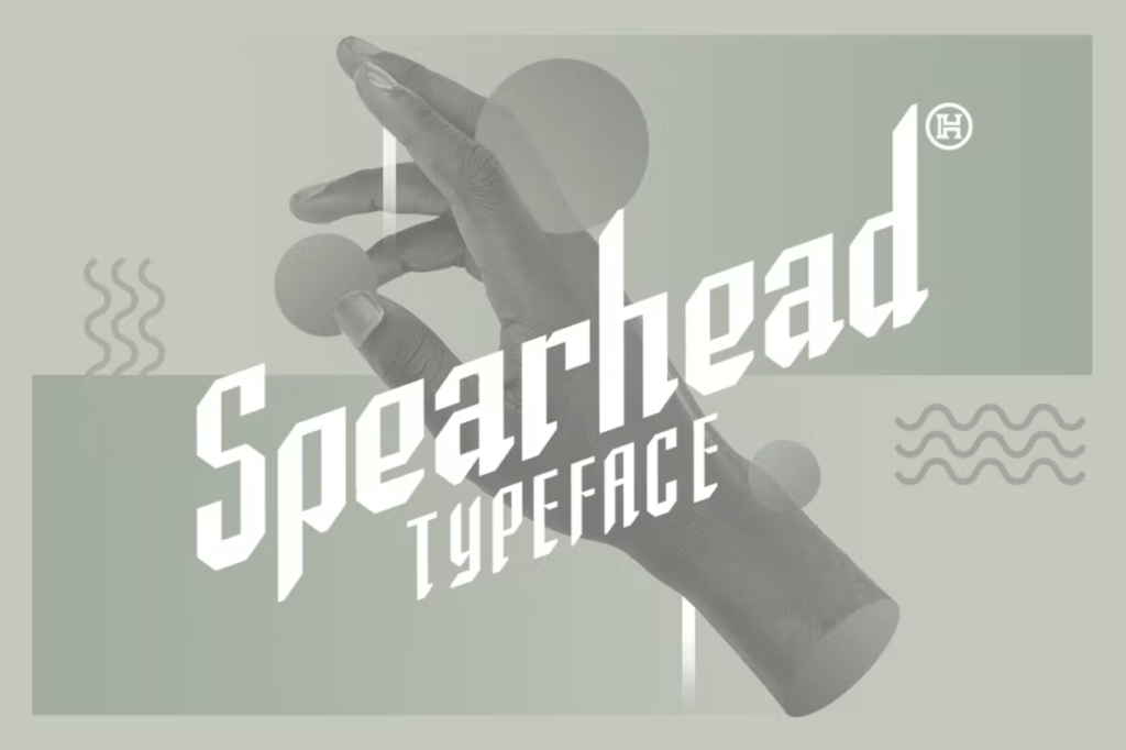 Шрифт Spearhead Typeface|Sport Italic Font