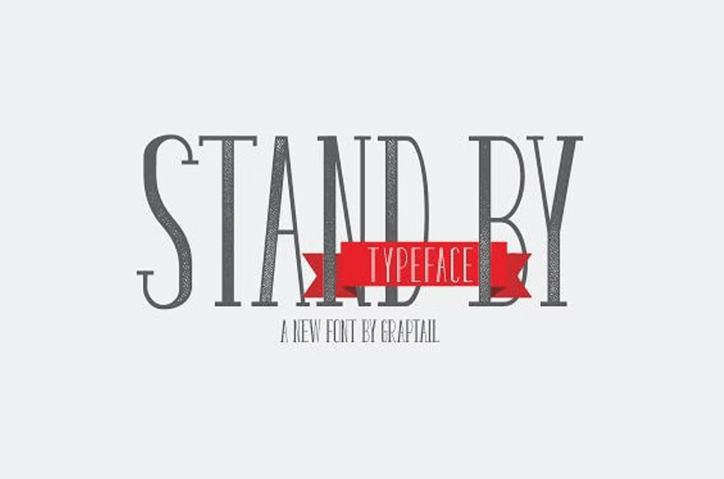 Шрифт Stand By