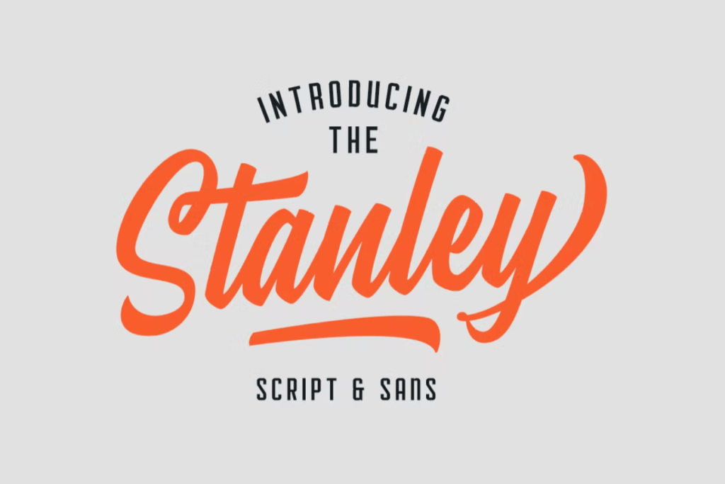 Шрифт Stanley Font Duo