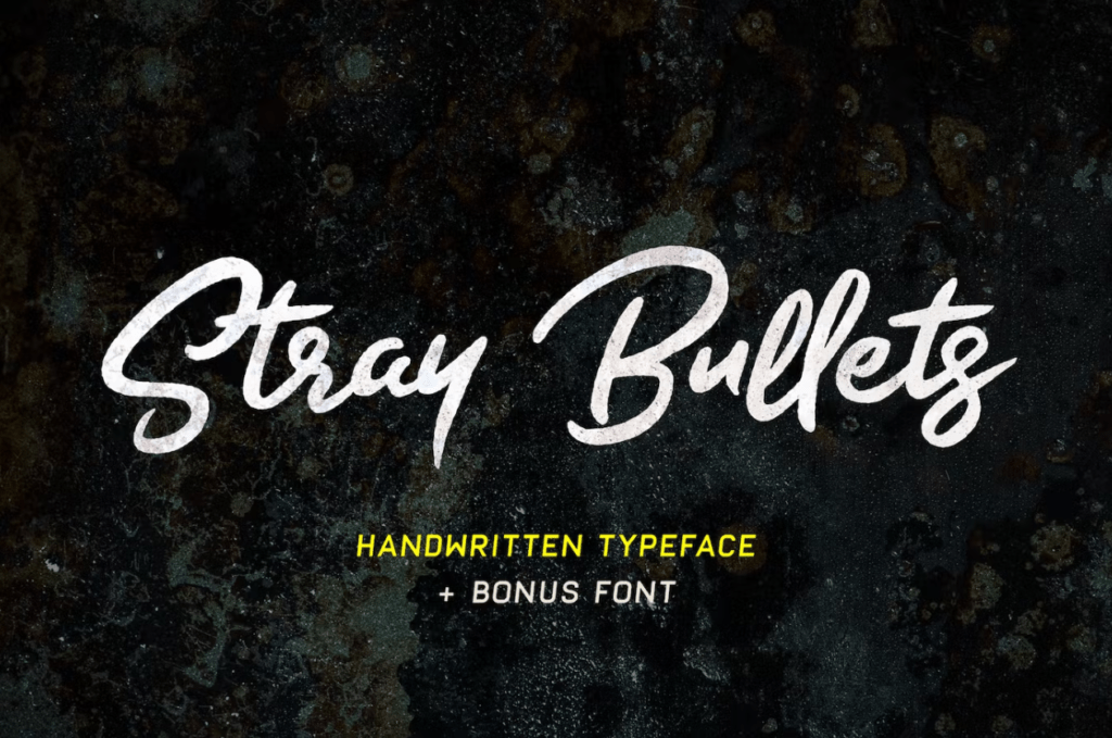 Шрифт Stray Bullets