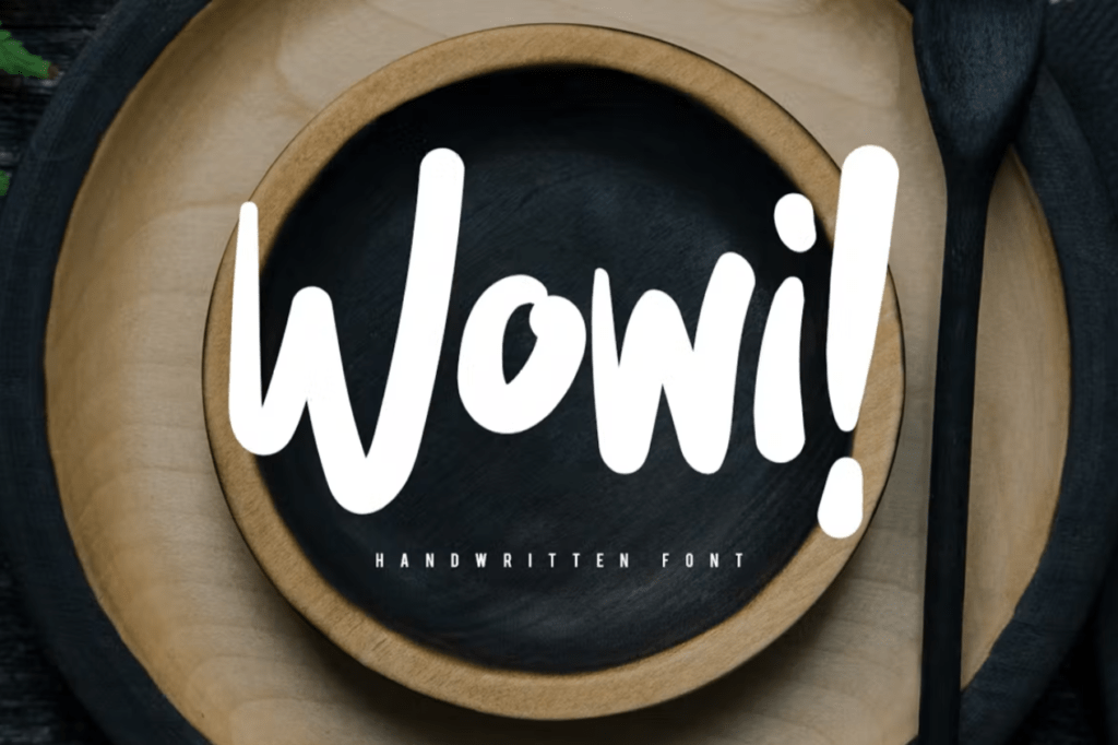 Шрифт Wowi Typeface