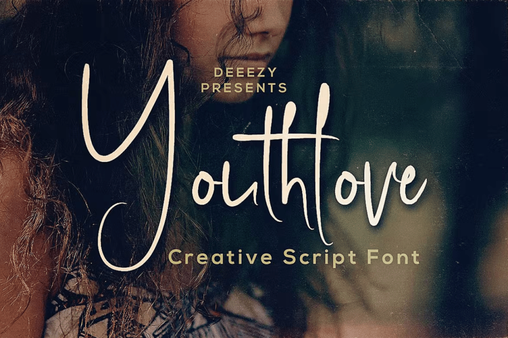 Шрифт Youthlove Script Font